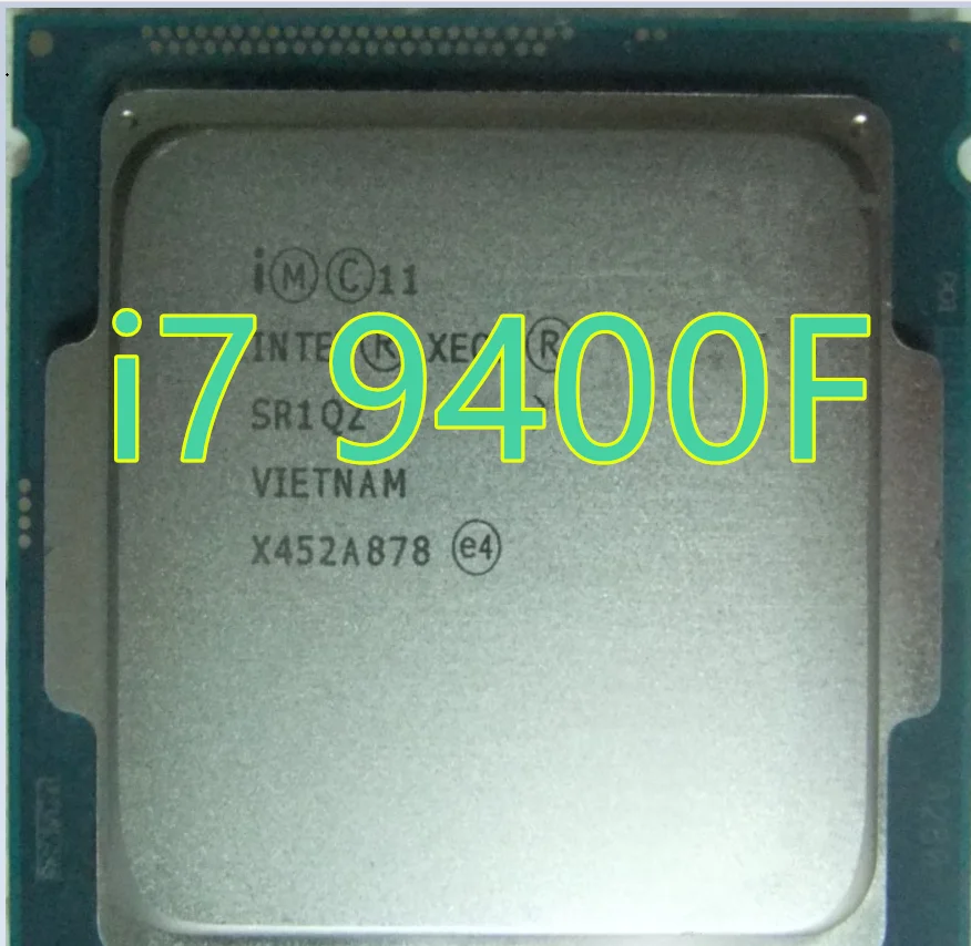 Процессор Intel Core i5-9400F i5 9400F 2,9 ГГц шестиядерный процессор с шестью потоками 65 Вт 9 м LGA 1151