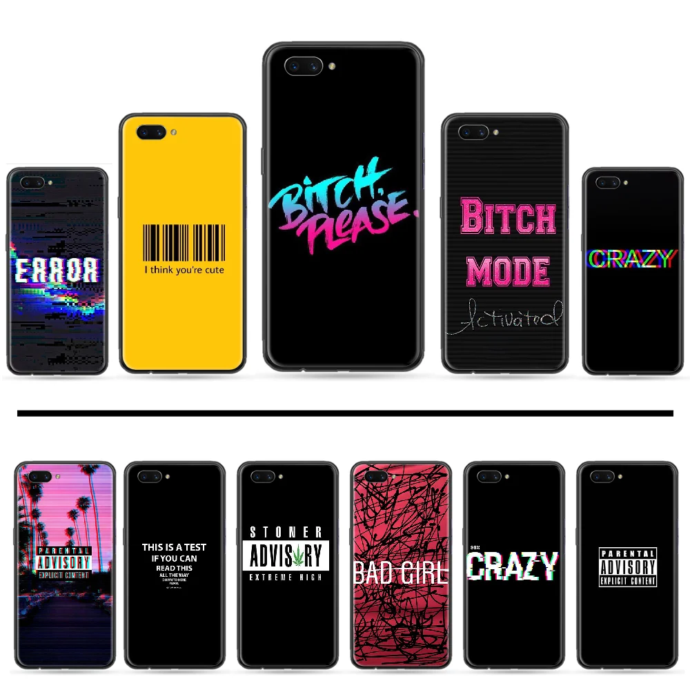 Черный ТПУ мягкий резиновый чехол для телефона OPPO R9 R11 R15 R17 RENO Realme S PLUS Normal 2z 3 5 C2 pro |