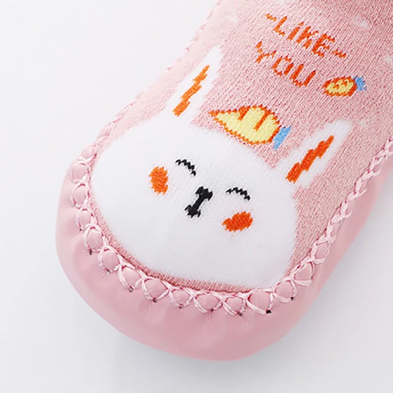 Детские носки-тапочки с героями мультфильмов; повседневные модные детские носки с героями мультфильмов; детские Нескользящие хлопковые домашние носки; От 0 до 3 лет