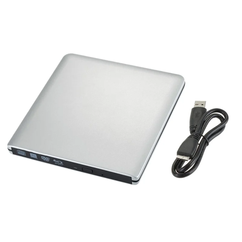 [Писатель/Blu-ray внешний] ультратонкий 3D Blu-ray плеер Портативный внешний USB 3,0 ридер/Писатель BD-RW для Apple MacBook