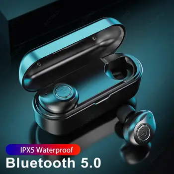 

BEESCLOVER V11 TWS True Wireless Earphones Bluetooth 5.0 In Ear Earbuds with Mic Charging Box Sport Headsets HiFi Sound d40