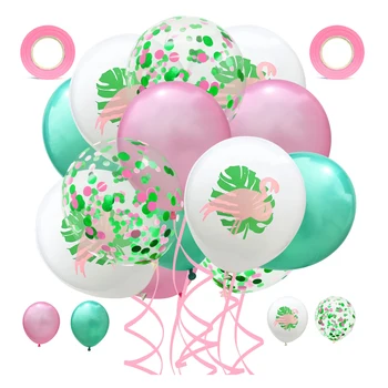 

New 2020 Hawaiian Party Birthday Balloons Air Helium Latex Balloon Happy Birthday Party Decorations Kids Baloons Birthday Balon