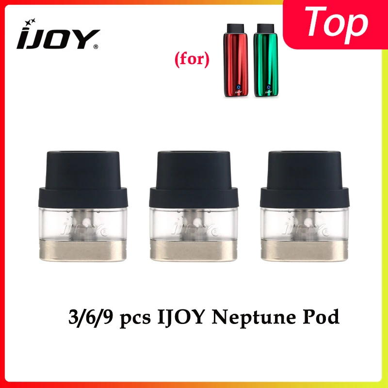 IJOY Нептун pod картридж с 1 8 мл Ёмкость 1.0ohm катушки для электронной сигареты |