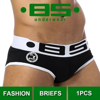 

CMENIN cuecas 85 Sexy Underwear Men Jockstrap Briefs Men Bikini Gay Male Underpants BS72 brief new