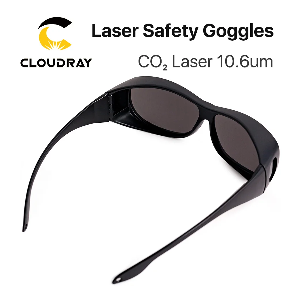 Cena Cloudray 10600nm styl C laserowe okulary ochronne OD4 + CE gogle ochronne do CO2 maszyna do grawerowania i cięcia laserowego