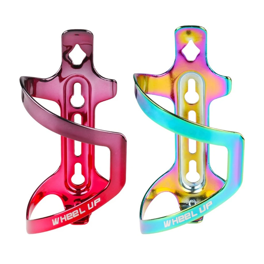 

Portable Bike Bottle Holder Colorful Bicycle Bottle Holder Aluminum Alloy Water Bottle Cage Bracket Cycling Bicycle Accessories