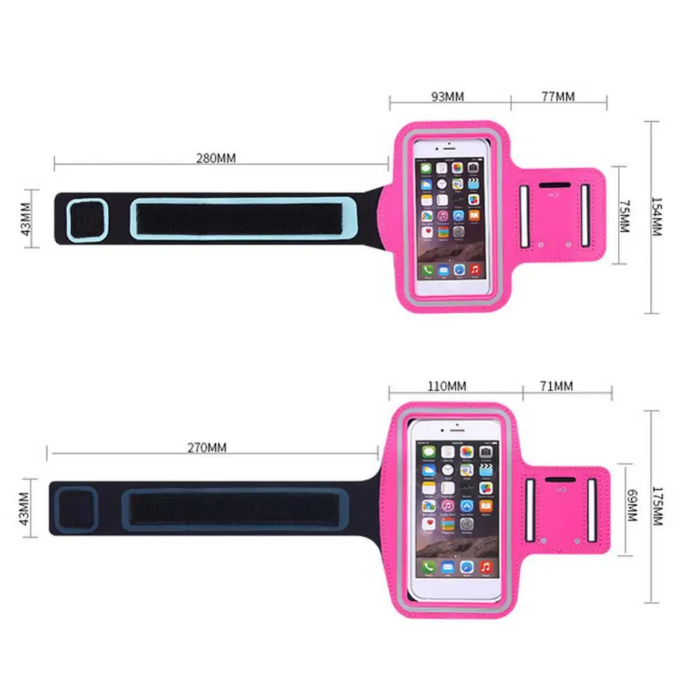 Outdoor Sport Exercise Running Waterproof Arm Bag Band Mobile Phone Holder Bag Small Sports Bag 6