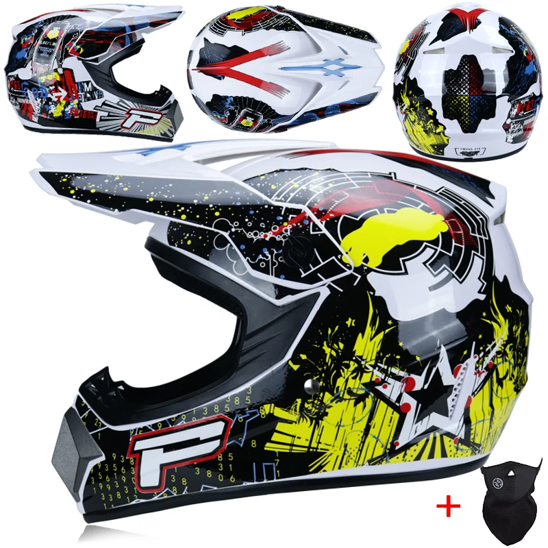 Шлем для мотокросса для внедорожников, профессиональные Шлемы для квадроциклов, MTB DH, гоночный мотоциклетный шлем, мотоциклетный шлем, мотоциклетный шлем - Цвет: 24