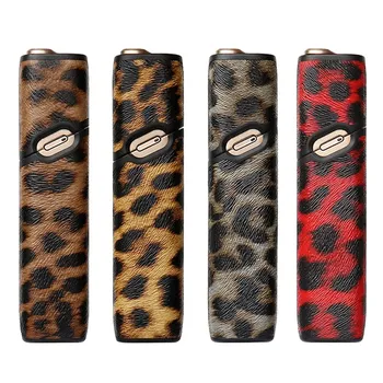 

4 Colors Leopard Case Leather Cover Pouch Bag Holder Box Protective Cover For Iqos Multi 3.0