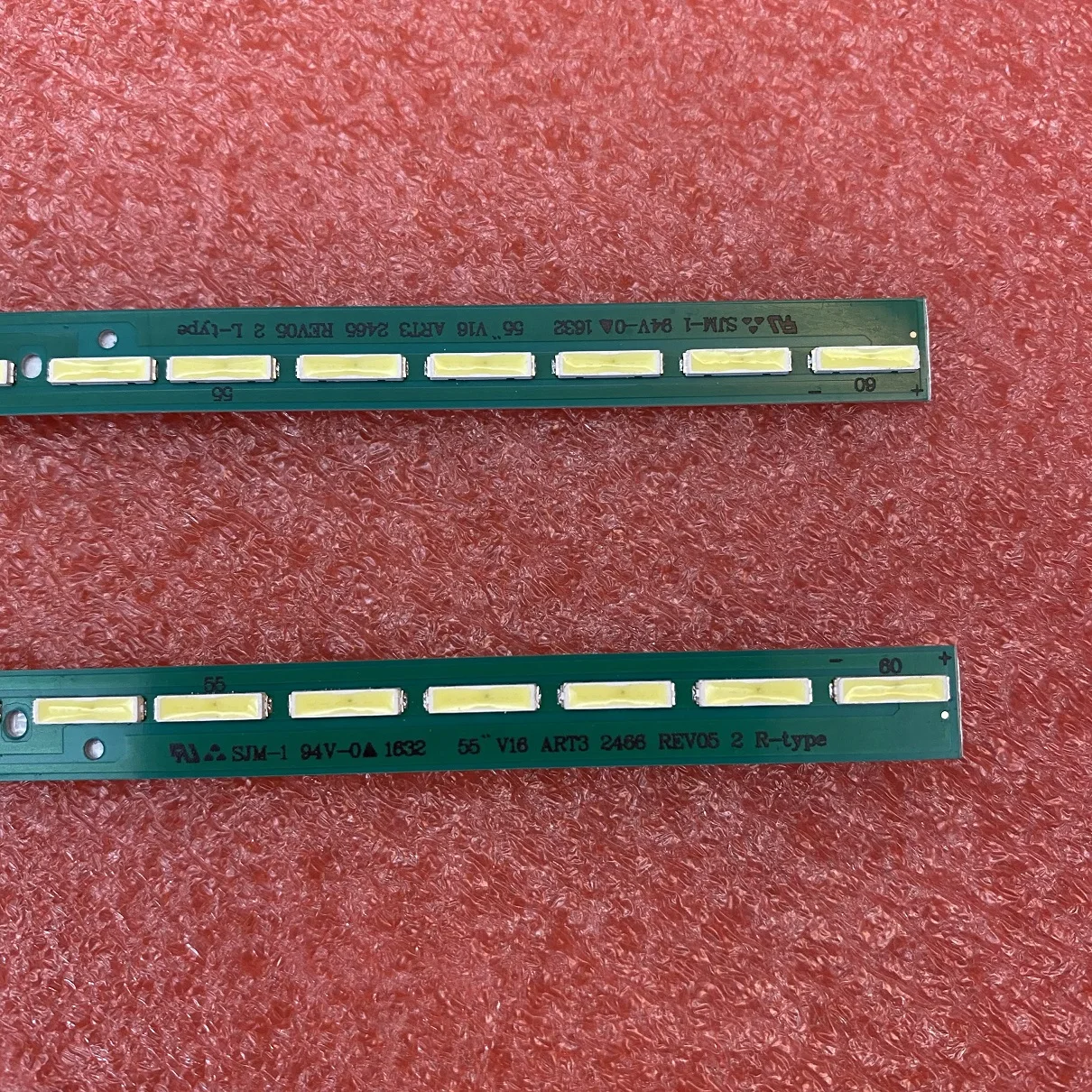2 шт./компл. светодиодный Подсветка полосы для LG 55UH6500 55UH650V 55UH7650 55UH671V 55UH651V 6922L 0189A 0199A