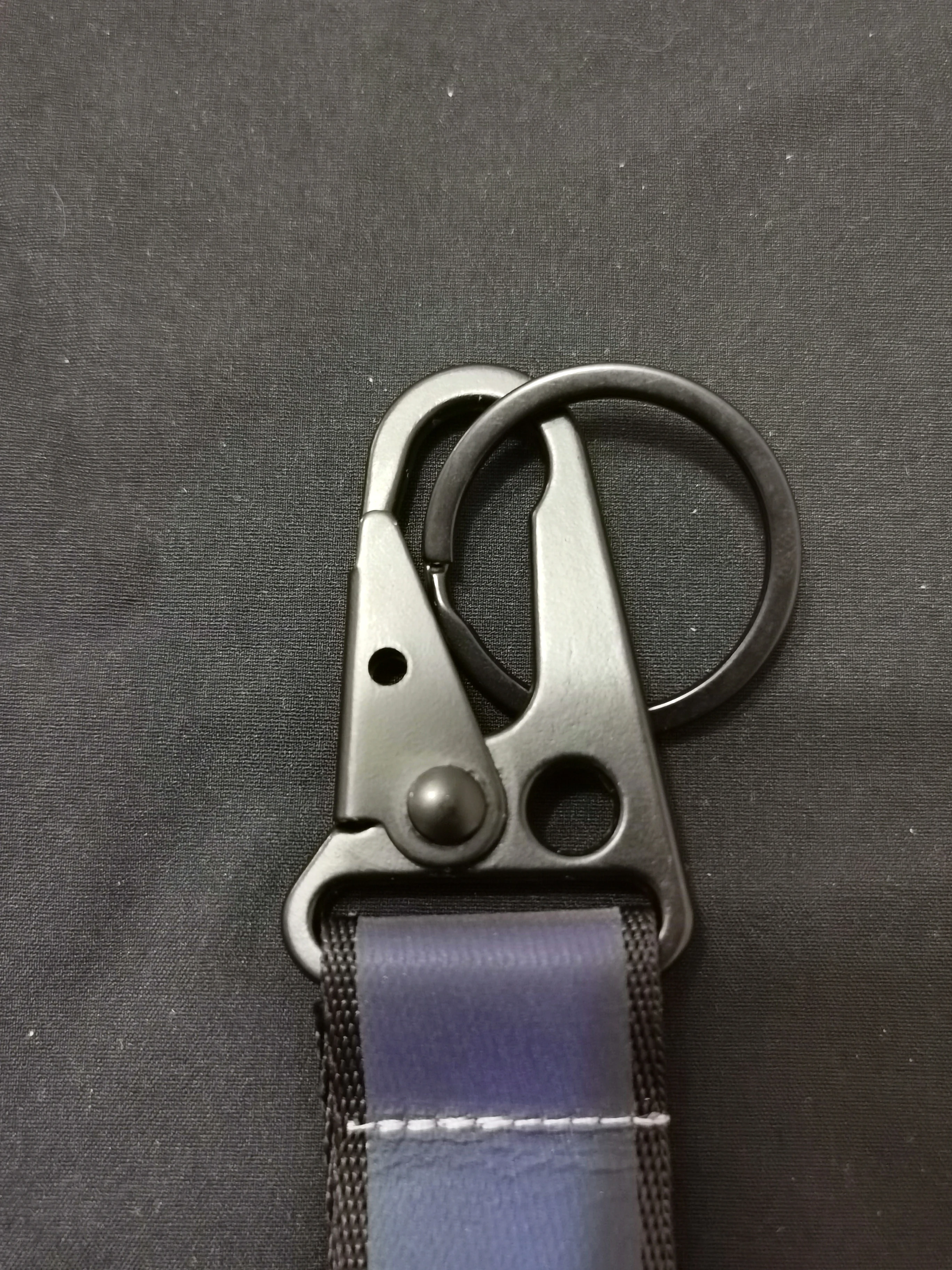 Car Reflective Keychains High Visibility Webbing Material For Bag Pendant Accessories 2.5cm