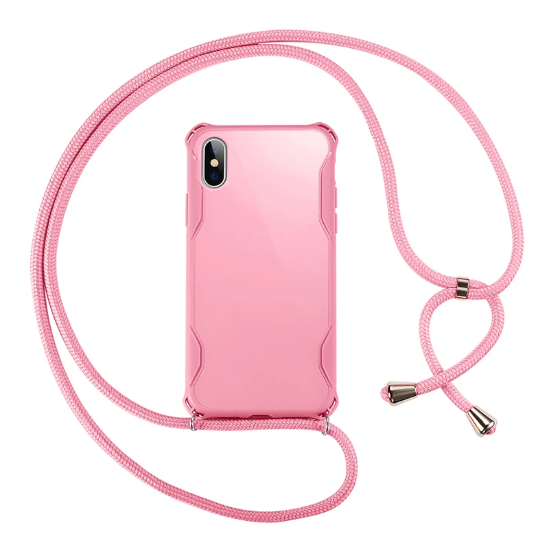JKING для iphone 11 pro Max чехол мягкий с ожерелье шнурок кулоном шейный ремень веревка