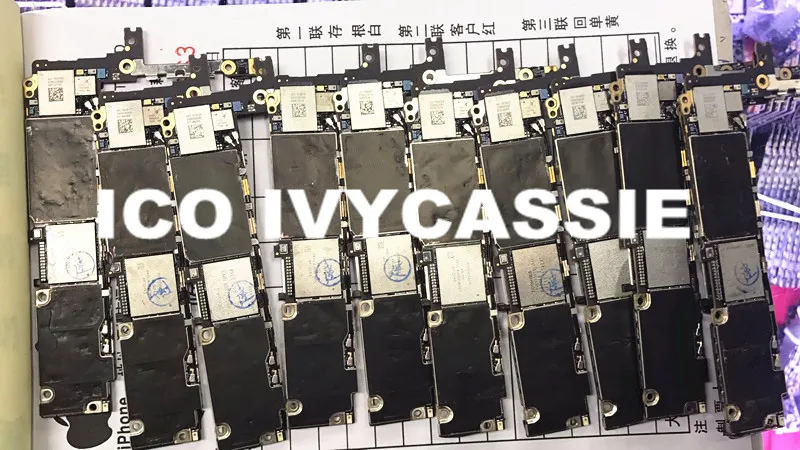 Для iPhone 6s p 6s Plus плата с ЧПУ просверленная с ЦП 16/64/128 ГБ iCloud блокированная материнская плата удалить cpu Замена материнская плата, логическая плата