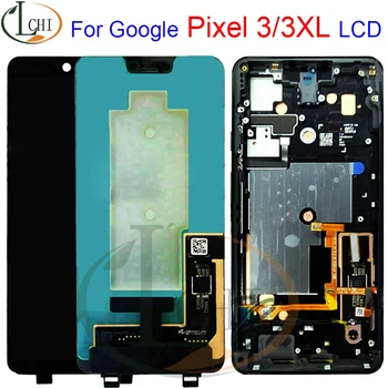 

For Google Pixel 3XL LCD Display Touch Screen Replacement For Htc Google Pixel 3 LCD with frame for google pixel 3 xl lcd