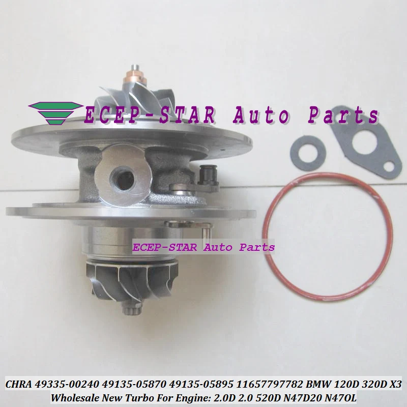 Turbo CHRA 49335-00230 49335-00431 49335-00440 49135-05885 11657808478 11657797782 E81 E82 E88 E90 E91 E92 E93 E83N E60N E61N