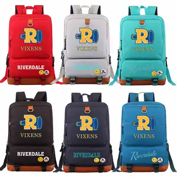 

Riverdale Pop's Skull Pretty Poisons Boy Girl Book School bag Women Bagpack Teenagers Schoolbags Men Student Patchwork Backpack
