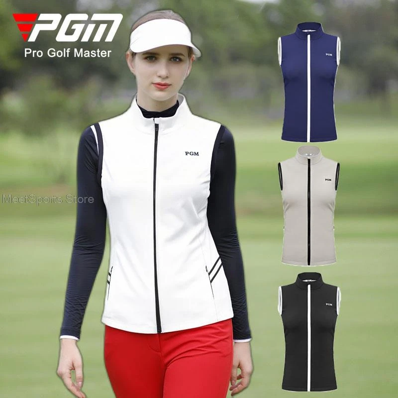 ropa de Golf mujer, chaleco a prueba de viento, puños de invierno, abrigo sin ajustado, colores|Chaquetas de golf| - AliExpress