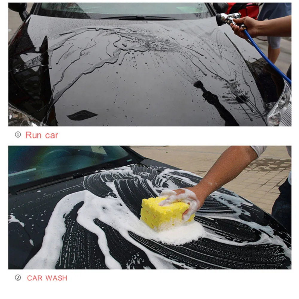 Мягкая силиконовая вода мытья автомобиля губки стеклоочистителя оконный щит уход за автомобилем моющий резиновый скребок для чистки Авто очиститель оконного стекла инструменты