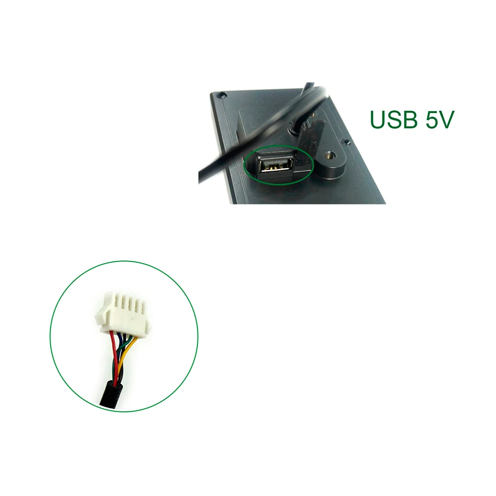 5pin SM USB BOLLFIT KT дисплей Kunteng 24 в 36 в 48 в 72 в LCD3 LCD3U панель управления дисплей Электрический велосипед части Аксессуары - Цвет: 5pin SM USB