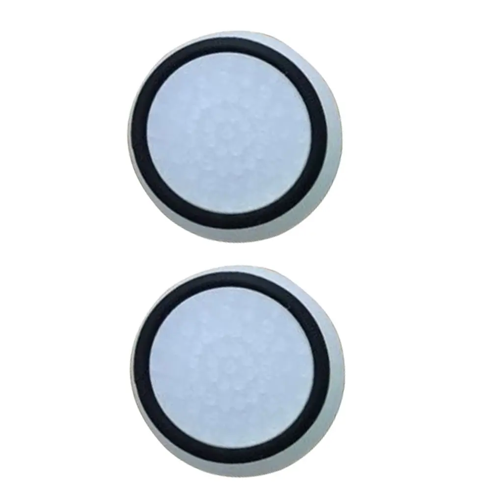 Двойной Рокер Улучшенный поднятый силиконовый резиновый аналоговый джойстик ручки джойстик крышки для Playstation 4 PS4 PS3 xbox One - Цвет: white bottom  black