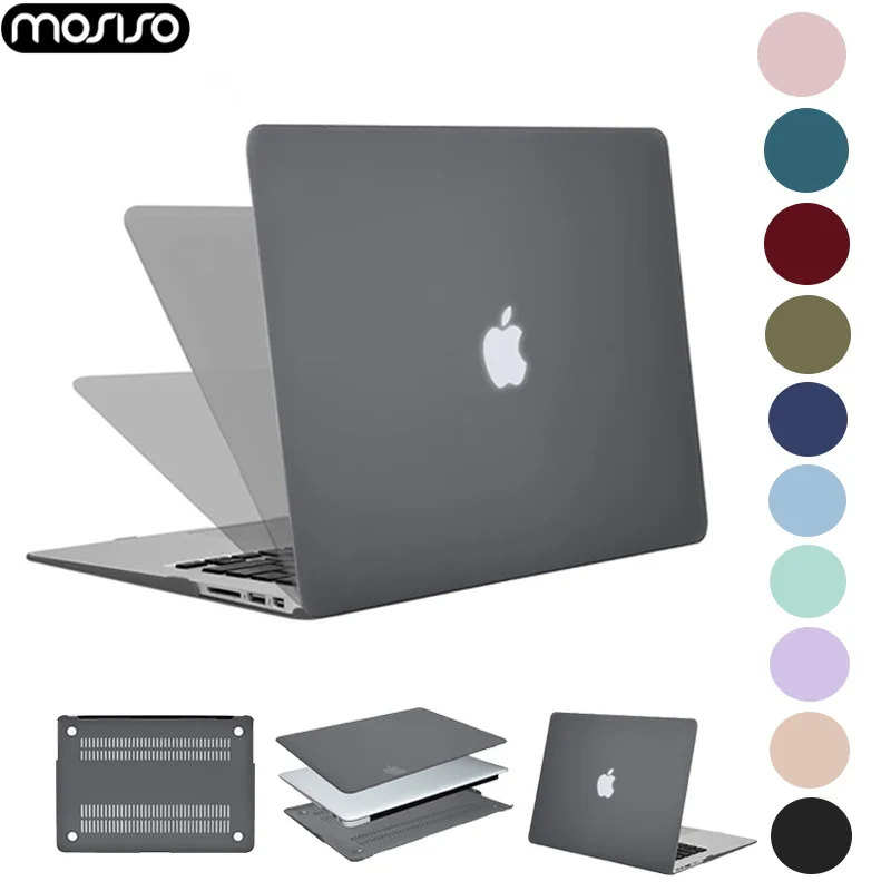 MOSISO Hard Shell Matte Laptop Case For Macbook Air 11 13 inch For