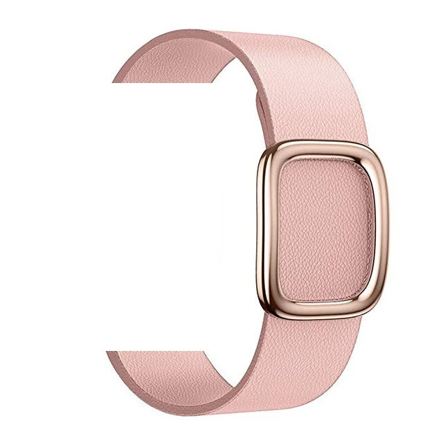 Leather loop bracelet Modern Buckle Band For Apple Watch Series