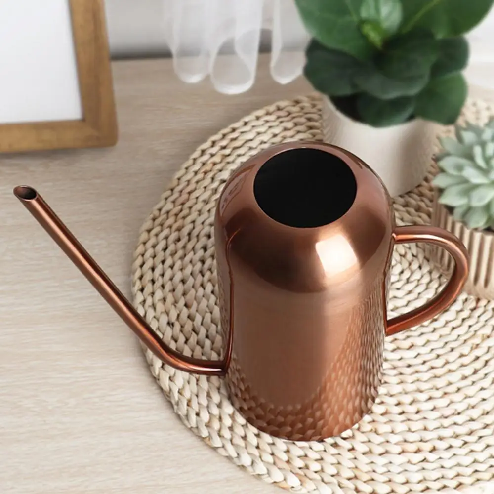 1500ml Long Mouth Stainless Steel Watering Can Pot for Succulent Bonsai Plants