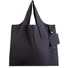 Нейлоновый двухслойный рюкзак с большой ручкой, складная сумка для покупок, многоразовая складная сумка для покупок, прочная сумка