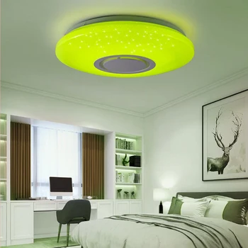 

36cm LED Built-in Bluetooth Music Ceiling Light RGB Color Change APP+Remote