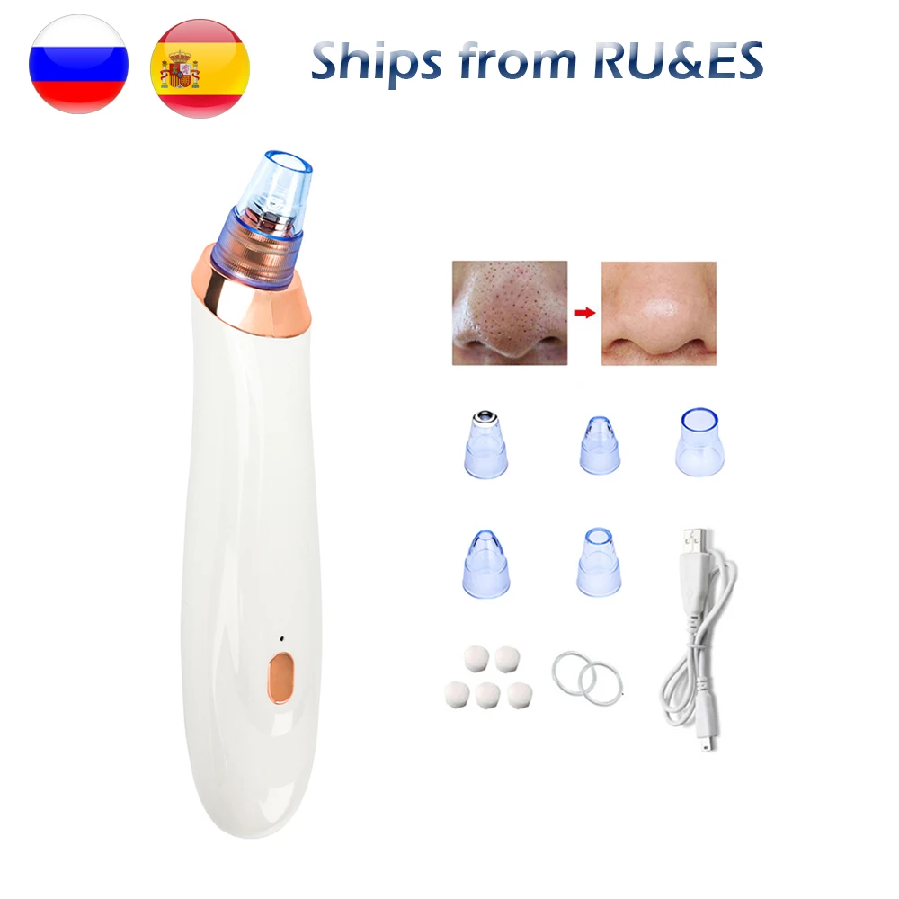 

Face Nose Acne Black Dot Pimple Blackhead Remover Electric Blackhead Vacuum Cleaner Pore Blackhead Skin Care Tools Machine