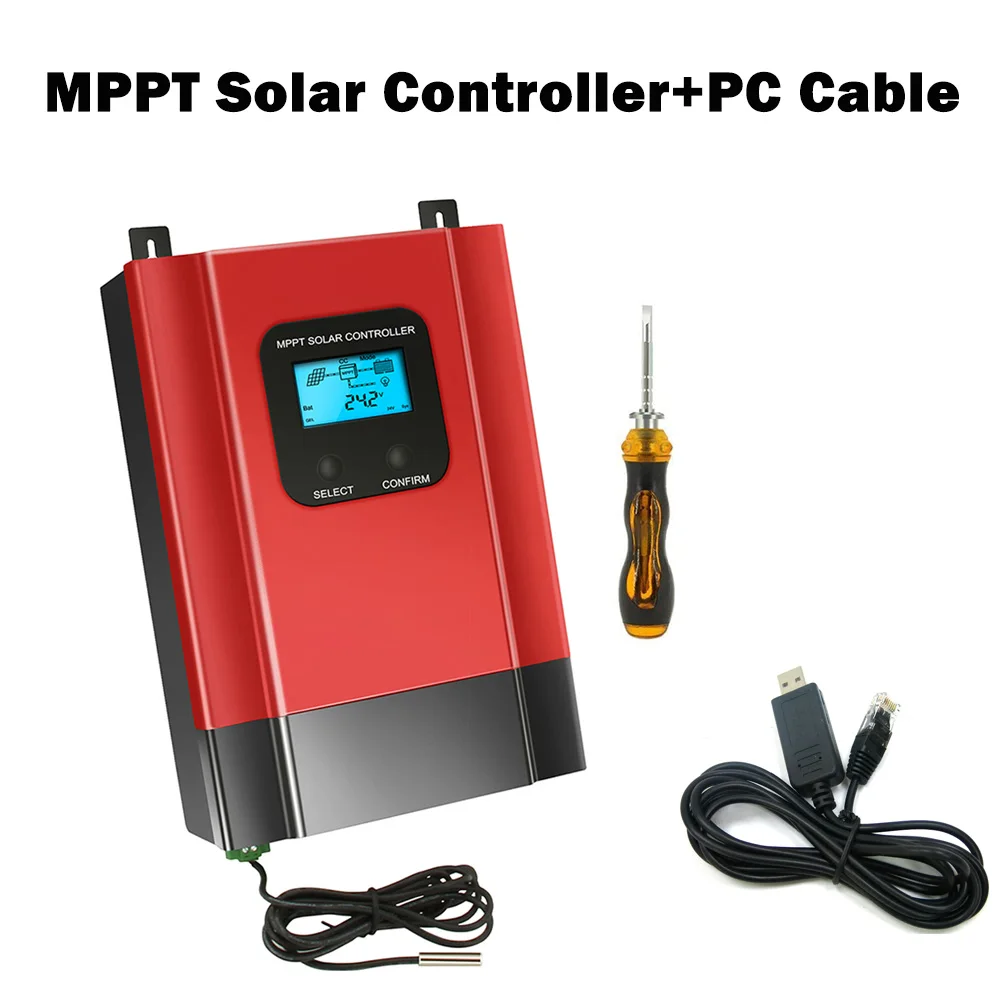 ESmart3 MPPT 60A 50A 40A 30A 20A контроллер солнечного заряда 12 В 24 в 36 в 48 в авто Макс 150 в PV вход подсветка lcd RS485 wifi
