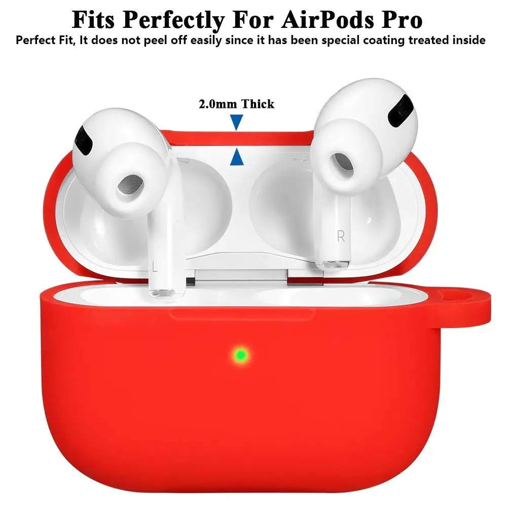 Силиконовый чехол для Airpods Pro беспроводной с Bluetooth apple airpods pro наушников Air Pods 3
