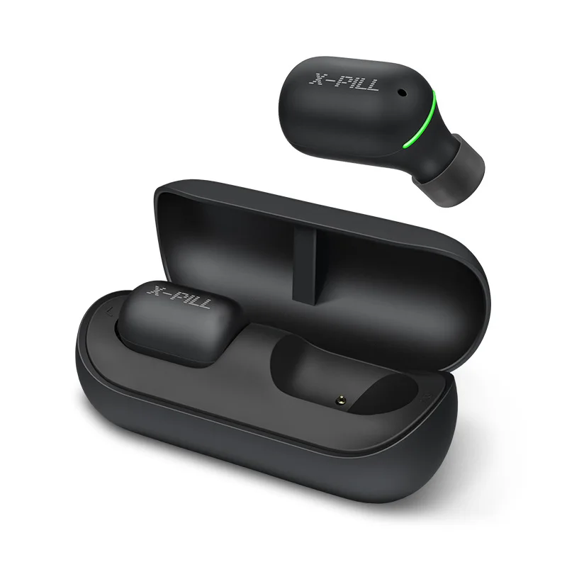 Черный LEORY A2 TWS беспроводные bluetooth наушники мини портативные умные сенсорные наушники Авто сопряжение IPX5 водонепроницаемая Спортивная гарнитура с микрофоном - Цвет: Черный