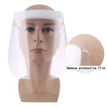 

Transparent Mouth Mask Baffle Block Anti Fog Dust-proof Full Face Cover Shield