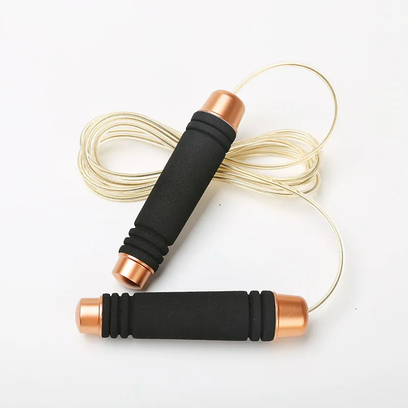

Adult Foam Handle Bearing Steel Wire Rope Skipping Sports Training Jump Ropes Entrance Examination WeightLoss Fitness Equipment