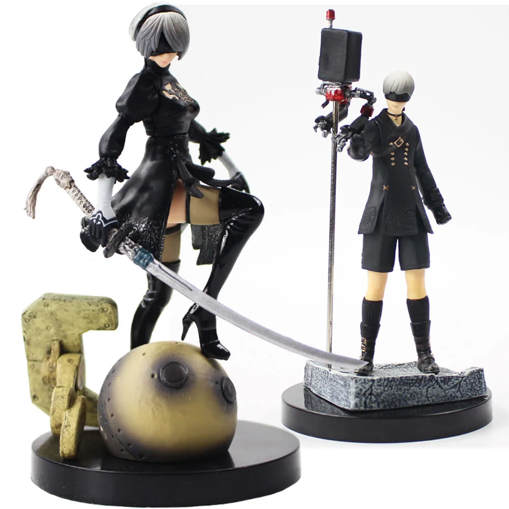 Art & Collectibles Figurines Nier automata 2b Wooden figure 23cm ...