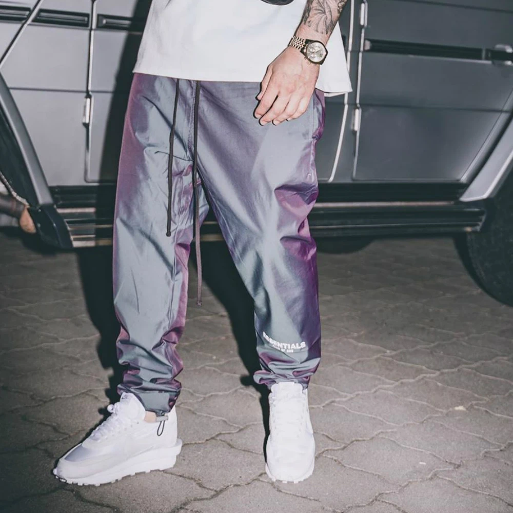 track pants with cuffs
