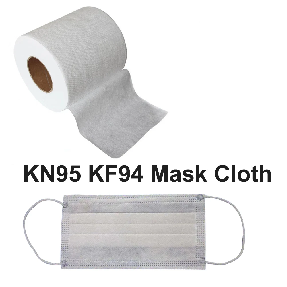 

KN95 KF94 Mask Cloth Filter Original Material Nonwoven Cloth Meltblown Nonwoven BFE99 Medical Grade avoid Corona Virus Disease