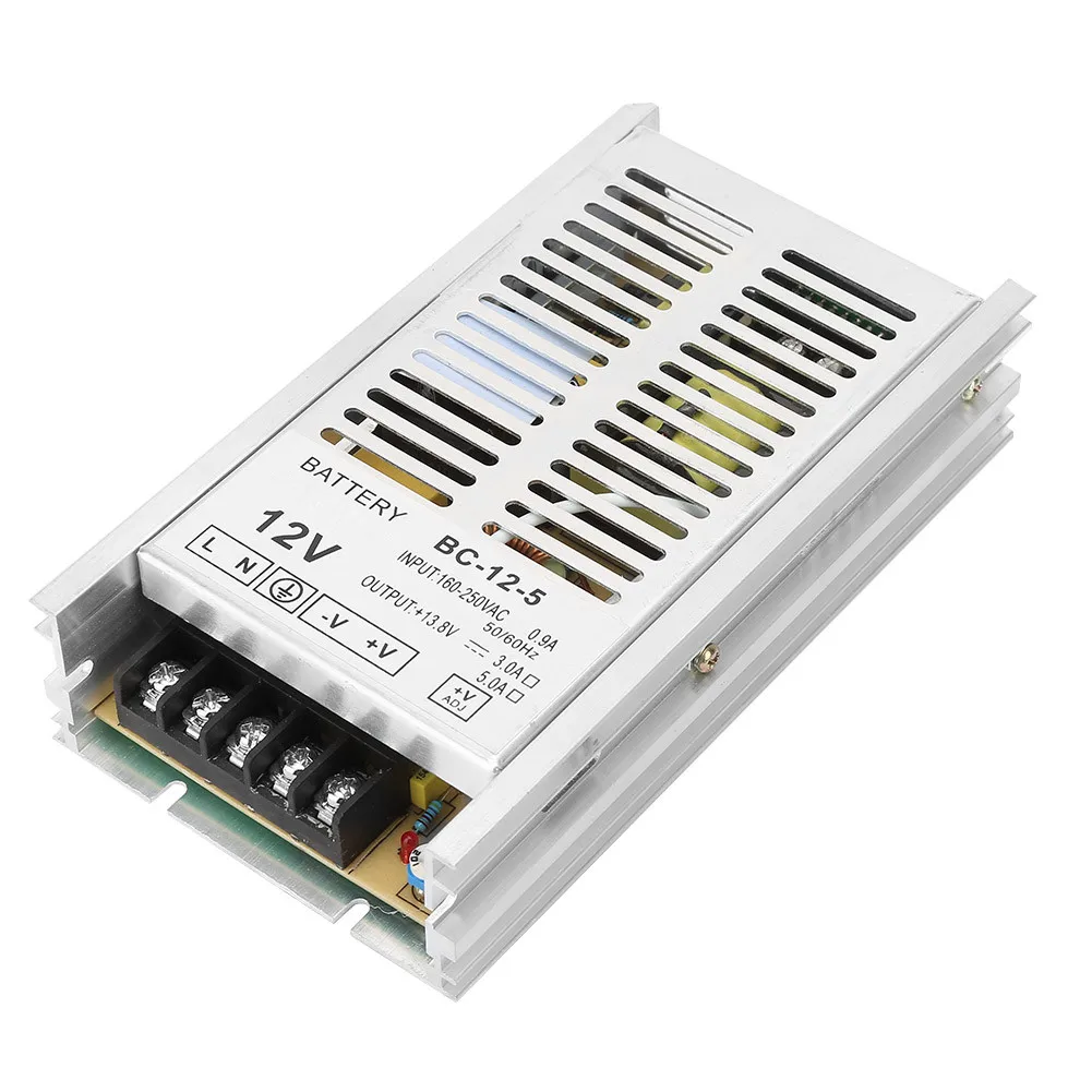 12V зарядное устройство генератора алюминиевый корпус свинцово-кислотный генераторный модуль зарядки аккумулятора