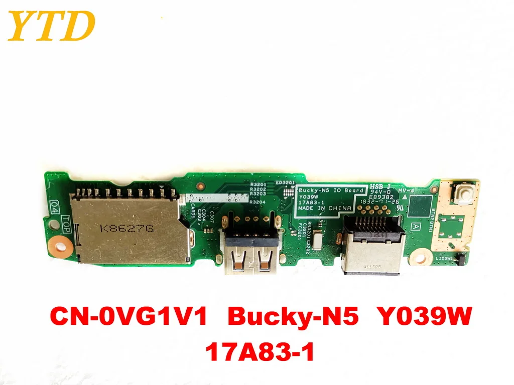 Для Dell Bucky-N5 Плата USB CN-0VG1V1 Bucky-N5 Y039W 17A83-1 испытанное хорошее