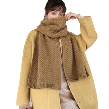 

Women Knitted Thick Scarf Long Shawl Winter Warm Large Scarf Gifts -MX8
