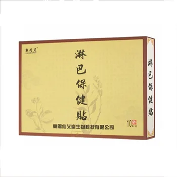 

10pcs Herbal Essence Patches Body Lymph Care Patches for Lymphatic Drainage Neck Promote Blood Circulation Toiletry Kits 2019
