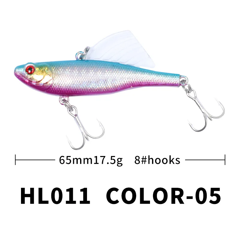 color-05 Рыболовные приманки Leurre soule Sandre Jig рыболовные Джиги Vib снасти виброхвост тонущий джигбейт Вибрация Vibe Vib приманка - Цвет: color-05
