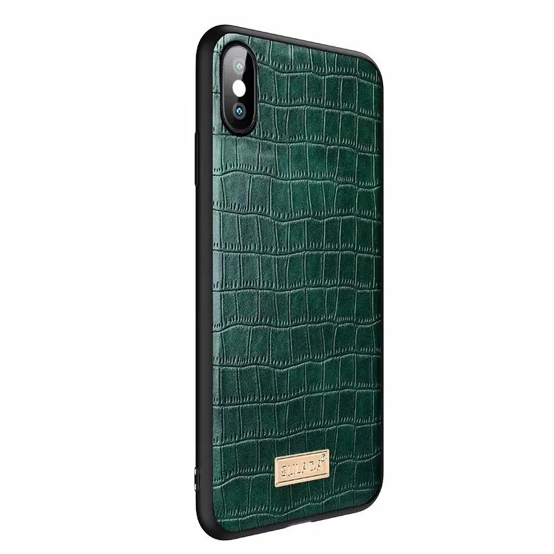 SULADA Роскошный тонкий крокодиловый узор кожа задняя крышка чехол для iPhone 11 pro Pro