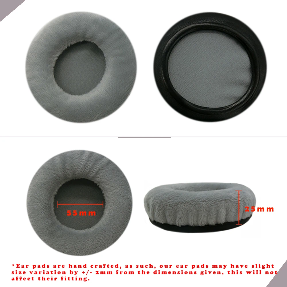 Substituição Ear Pads para AKG, Couro Almofada,