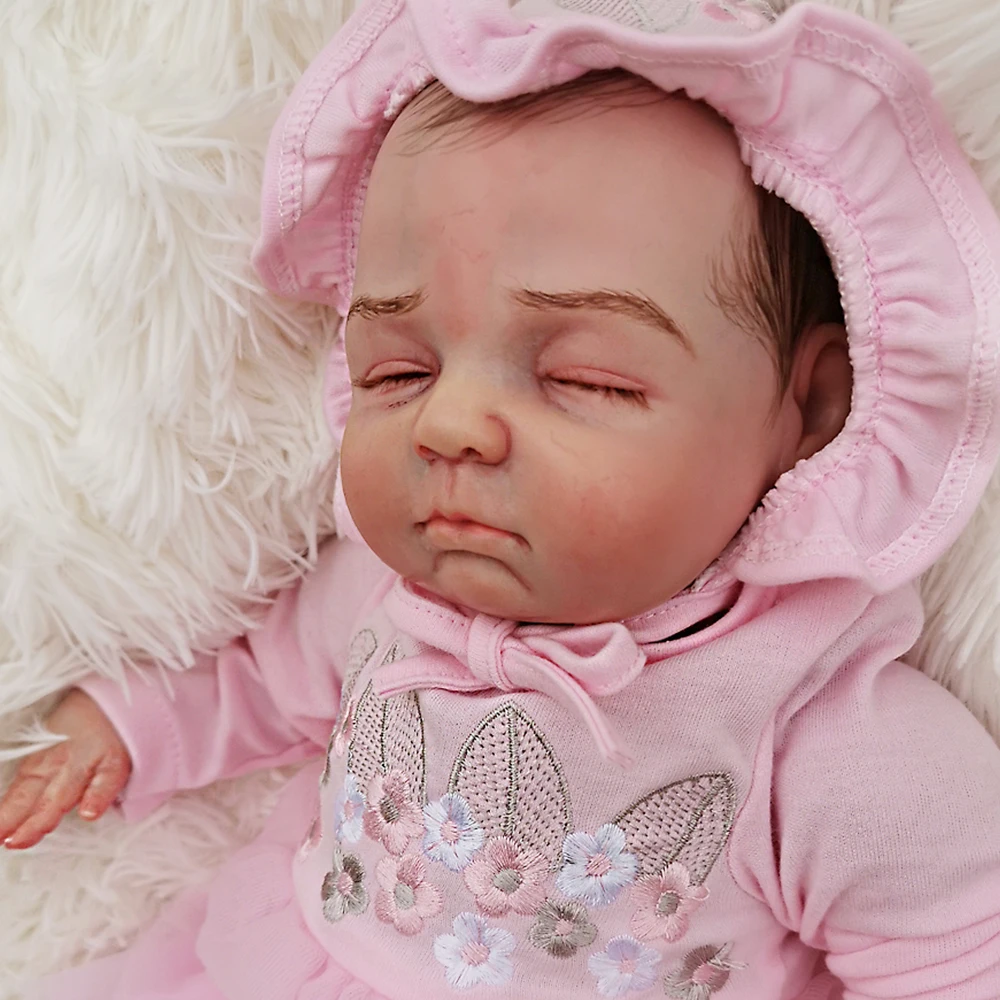 Reborn baby Boutique, силиконовая кукла, 22 дюйма, 55 см, ручная работа, для новорожденных, настоящая кукла, живая для детей, подарок, bebe, коллекция reborn