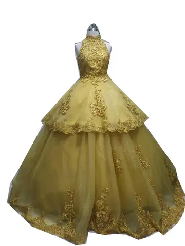 vestido de 15 anos com flores