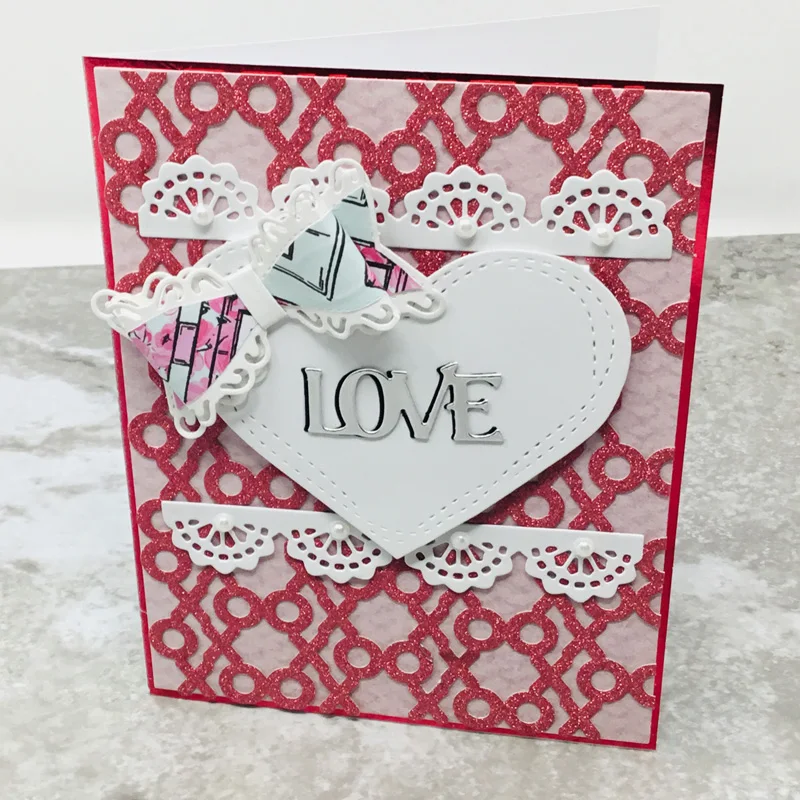 

KLJUYP Background Board Metal Cutting Dies Scrapbook Paper Craft Decoration dies scrapbooking 07094