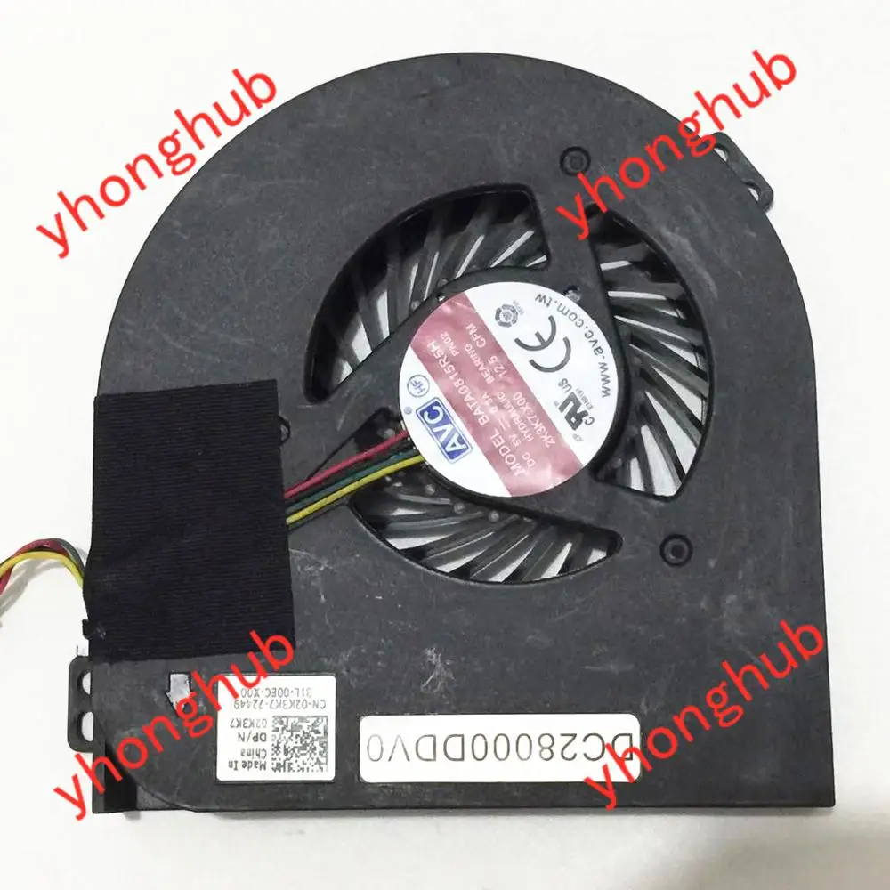 AVC DELTA KSB0705HC BK1L DC28000B2DL 01G40N BATA0815R5H DC 5V 0.6A сервер ноутбук вентилятор