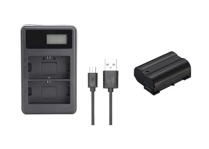 EN EL15 ENEL15 аккумулятор + зарядное устройство USB для Nikon D500 D600 D610 D750 D7000 D7100 D7200 D800 D850 D810